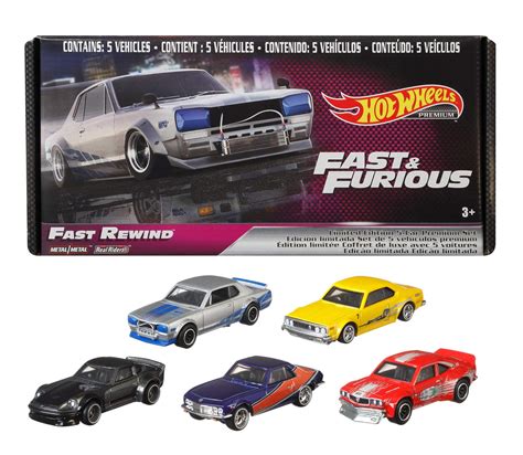 fast and furious metal box|Amazon.com: Hot Wheels Toy Cars, Premium Fast .